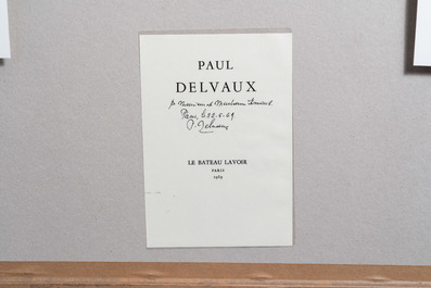 Paul Delvaux (1897-1994): 'Le bout du monde', print, [1968-1969]