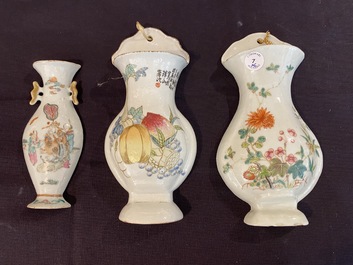 A varied collection of Chinese famille rose porcelain, 19th/20th C.