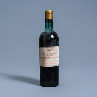 One bottle of Château Roumieu Haut-Barsac Sauternes, 1943
