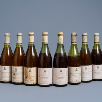 Ten bottles of Chassagne-Montrachet 'Les Caillerets', 1970-1975