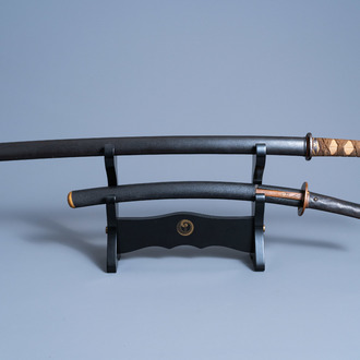 Two Japanese katana, Meiji/Taisho, 19th/20th C.